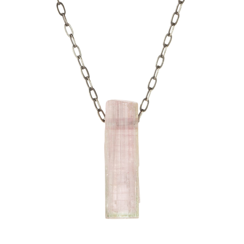 Joseph Brooks Small Pink Tourmaline Crystal Pendant Necklace | Quadrum Gallery