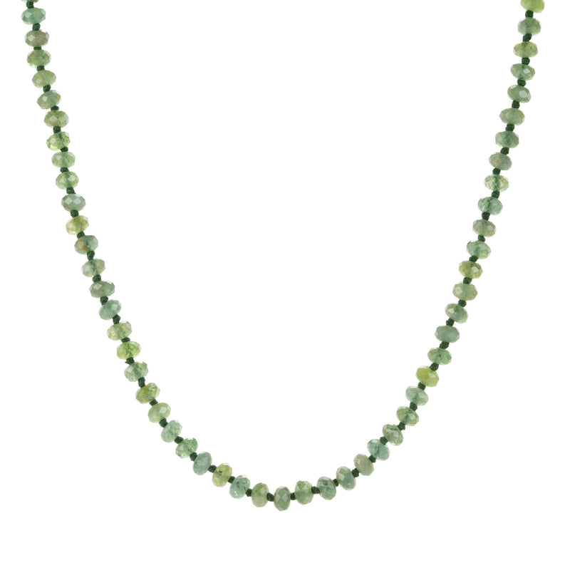 Joseph Brooks Green Apatite Beaded Necklace | Quadrum Gallery