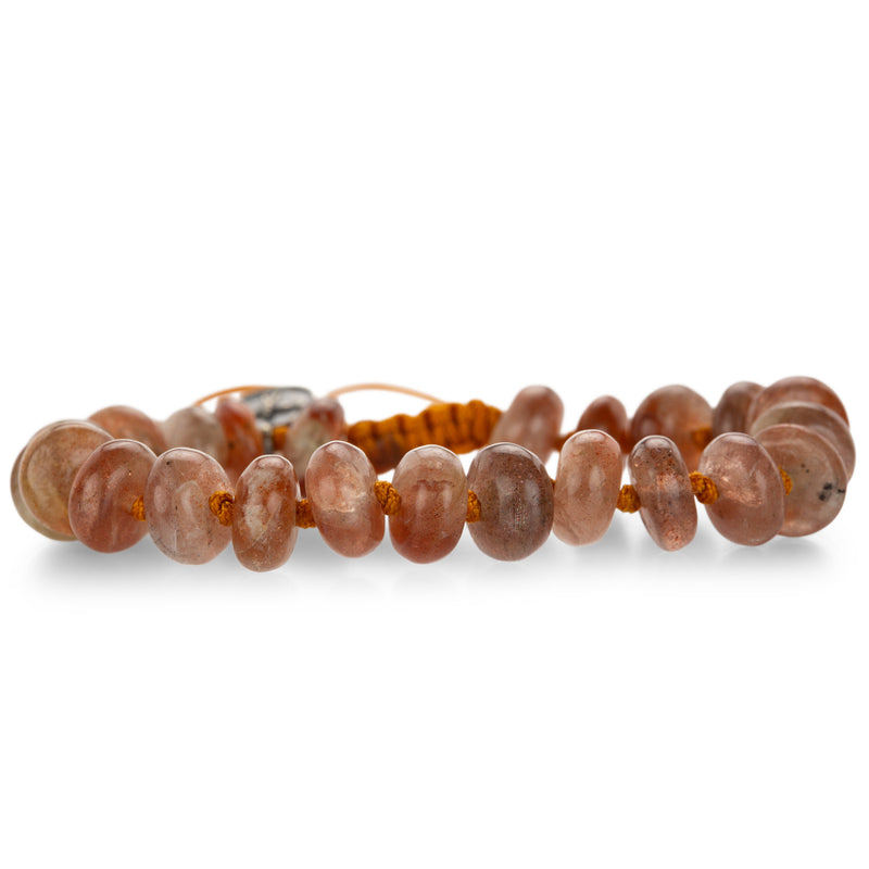 Joseph Brooks 10mm Sunstone Bracelet | Quadrum Gallery