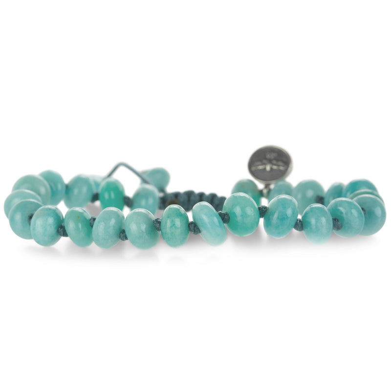 Joseph Brooks 8mm Smooth Peruvian Amazonite Bracelet | Quadrum Gallery