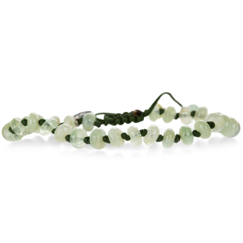 Joseph Brooks 6mm Smooth Green Beryl Beaded Bracelet | Quadrum Gallery