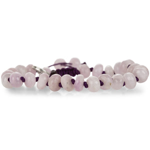 Joseph Brooks Smooth 7.5mm Kunzite Beaded Bracelet | Quadrum Gallery