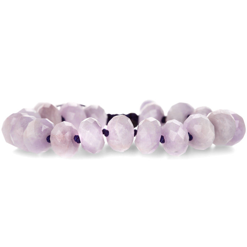 Joseph Brooks Faceted 12mm Kunzite Beaded Bracelet | Quadrum Gallery