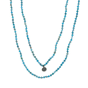 Joseph Brooks Beaded Apatite Necklace | Quadrum Gallery