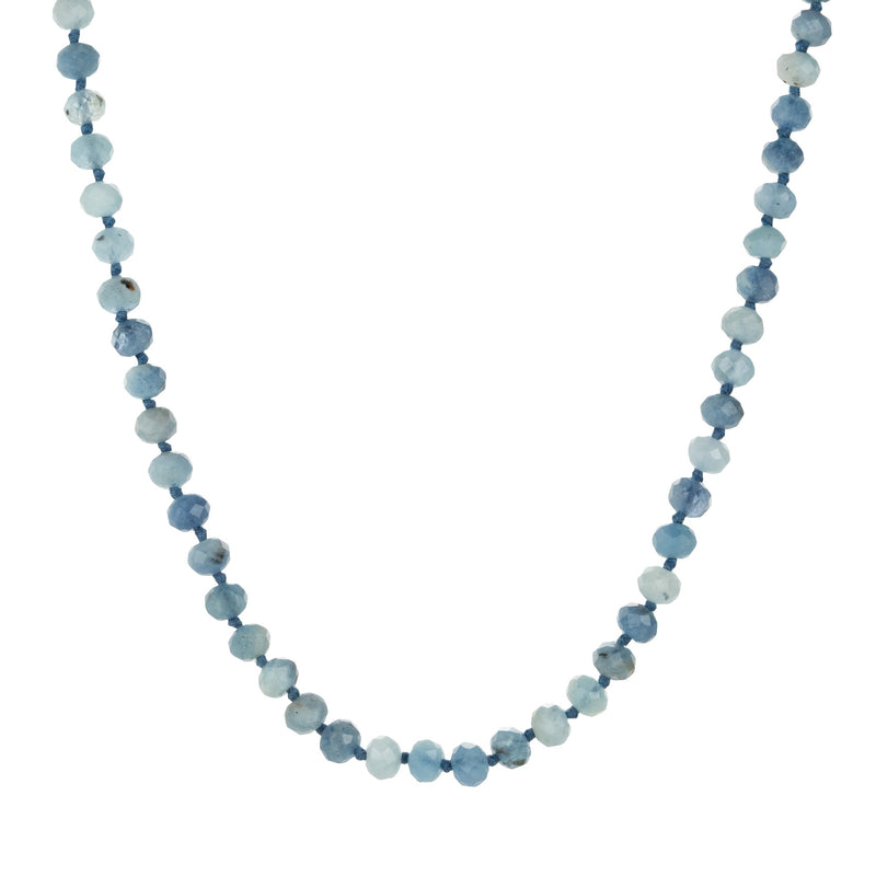 Joseph Brooks Dark Aquamarine Necklace | Quadrum Gallery