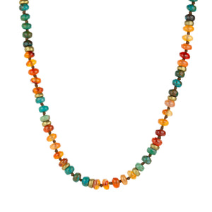 Joseph Brooks Chrysocolla and Carnelian Necklace | Quadrum Gallery