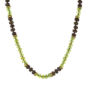 Joseph Brooks Peridot, Bronzite and Chrysocolla Necklace | Quadrum Gallery