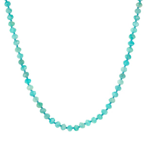 Joseph Brooks Faceted Amazonite Necklace | Quadrum Gallery