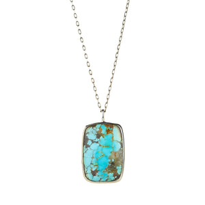 Joseph Brooks Rectangular Arizona Turquoise Necklace | Quadrum Gallery