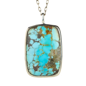 Joseph Brooks Rectangular Arizona Turquoise Necklace | Quadrum Gallery