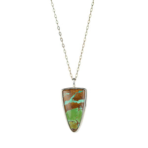 Joseph Brooks Arizona Turquoise Arrowhead Pendant Necklace | Quadrum Gallery