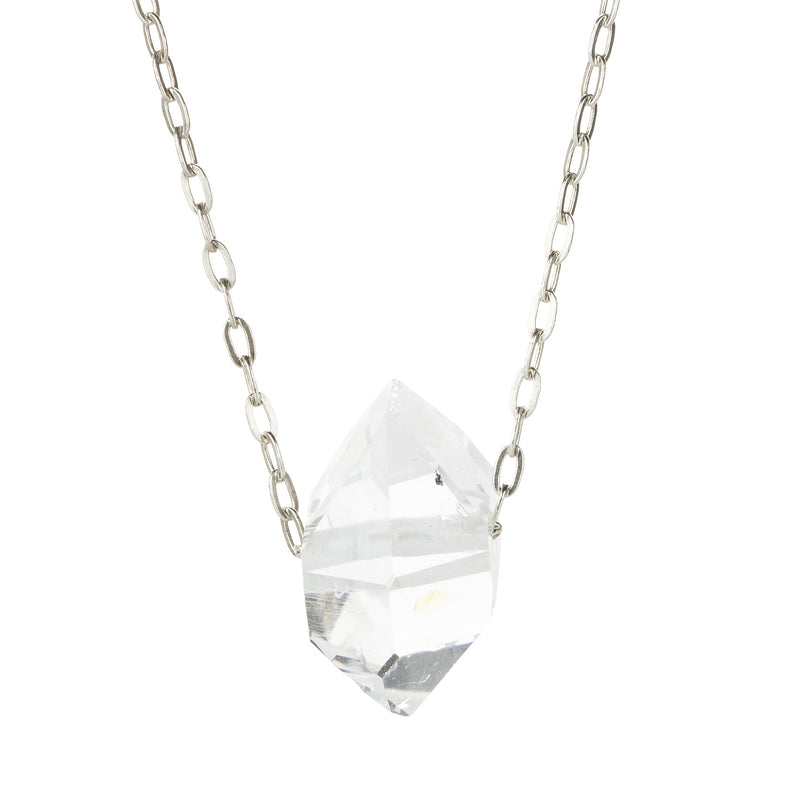 Joseph Brooks Herkimer Diamond Crystal Pendant Necklace | Quadrum Gallery