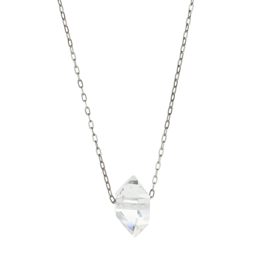 Joseph Brooks Herkimer Diamond Quartz Crystal Pendant Necklace | Quadrum Gallery