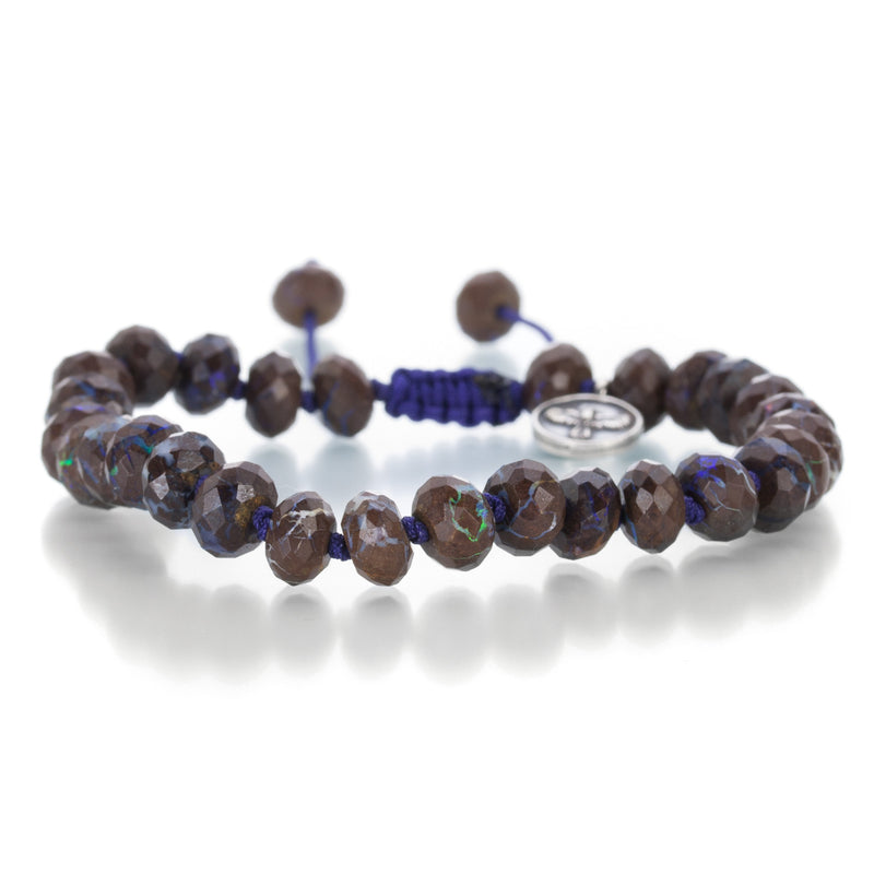 Joseph Brooks Adjustable 8mm Faceted Boulder Opal Bracelet | Quadrum Gallery