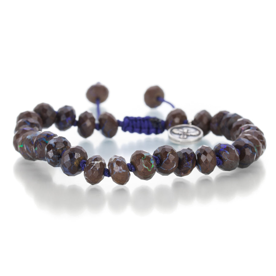 Joseph Brooks Adjustable 8mm Faceted Boulder Opal Bracelet | Quadrum Gallery