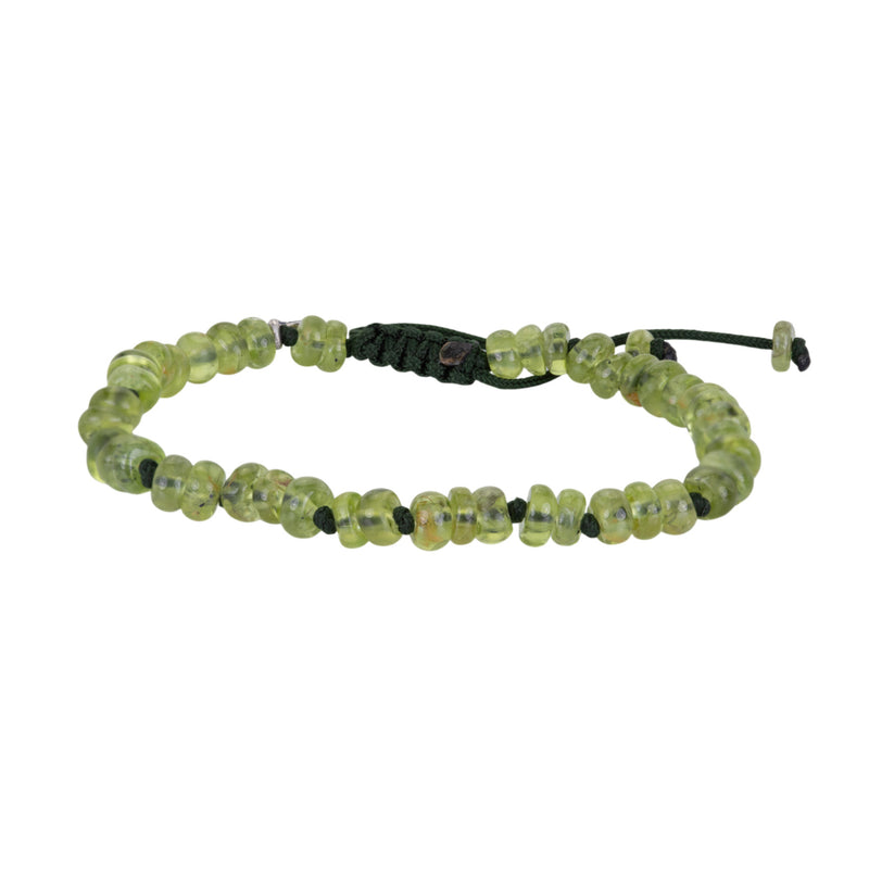 Joseph Brooks 6mm Smooth Peridot Bracelet | Quadrum Gallery