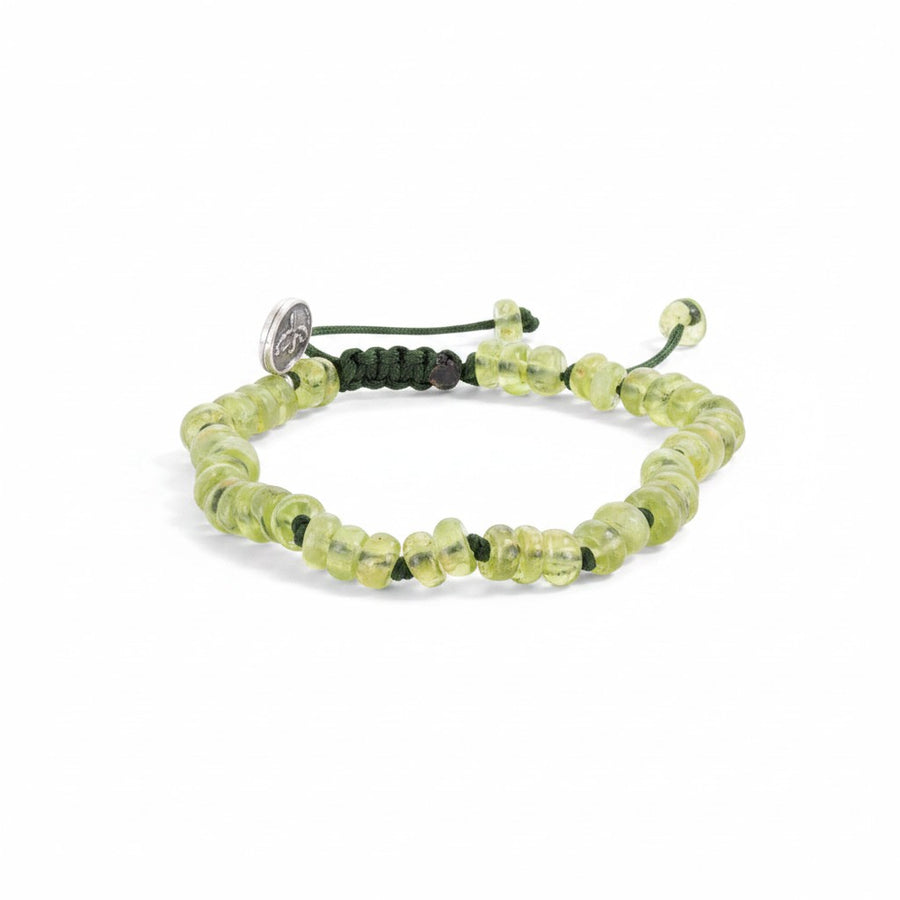 Joseph Brooks 6mm Smooth Peridot Beaded Bracelet | Quadrum Gallery