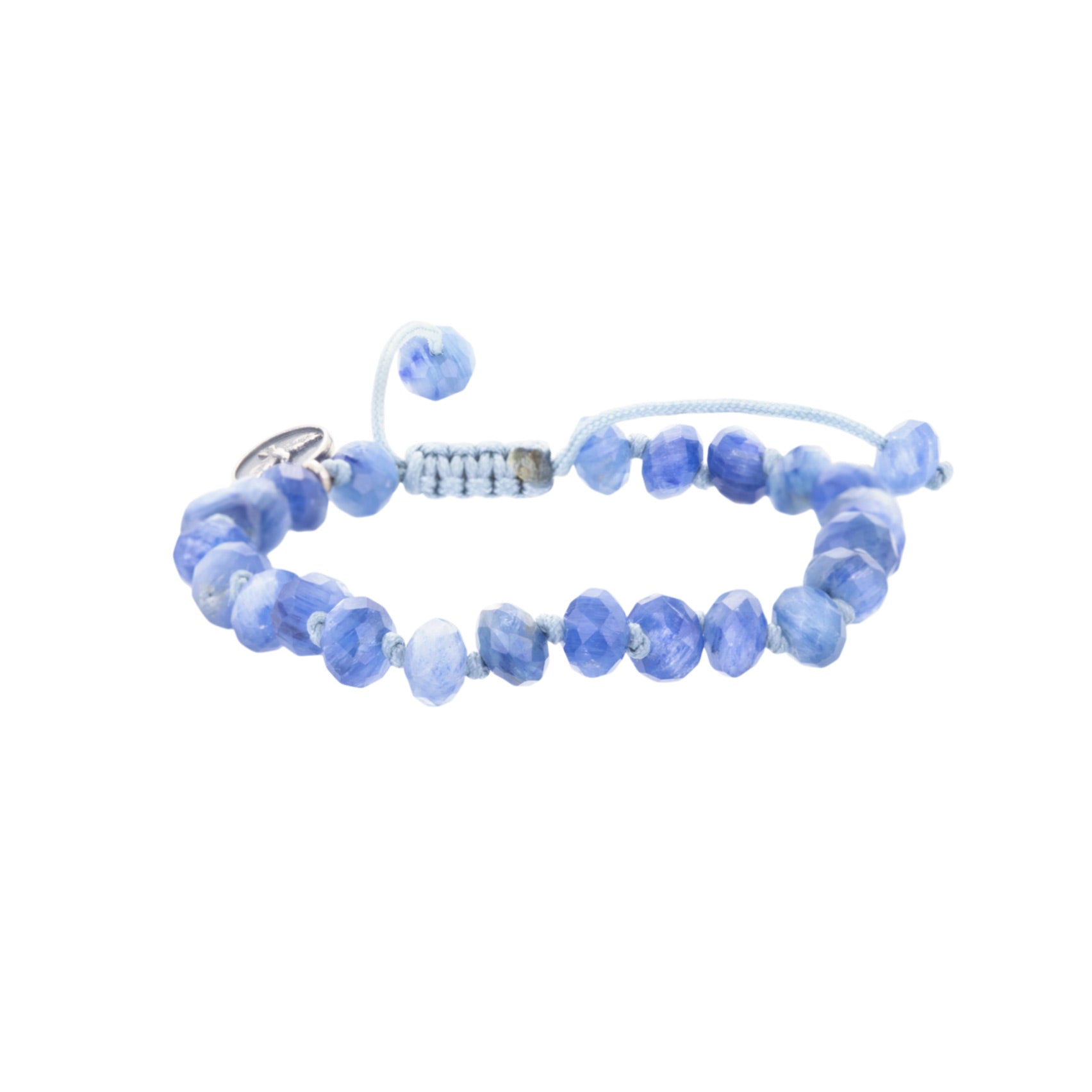Joseph Brooks 6mm Faceted Kyanite Beaded Bracelet | Quadrum Gallery