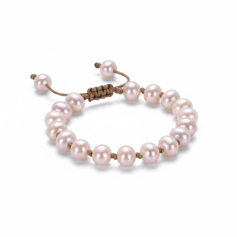 Joseph Brooks 8mm Natural Silver Cultured Pearl Bracelet | Quadrum Gallery