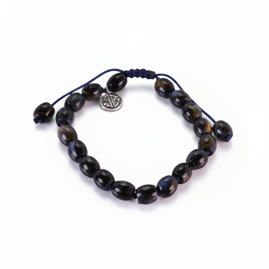 Joseph Brooks 8mm Smooth Pietersite Bracelet | Quadrum Gallery