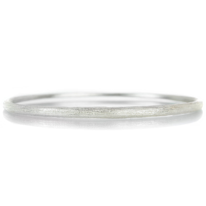 John Iversen Medium Sterling Silver Bangle | Quadrum Gallery