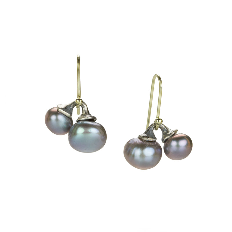 John Iversen Pearl Sibling Earrings | Quadrum Gallery