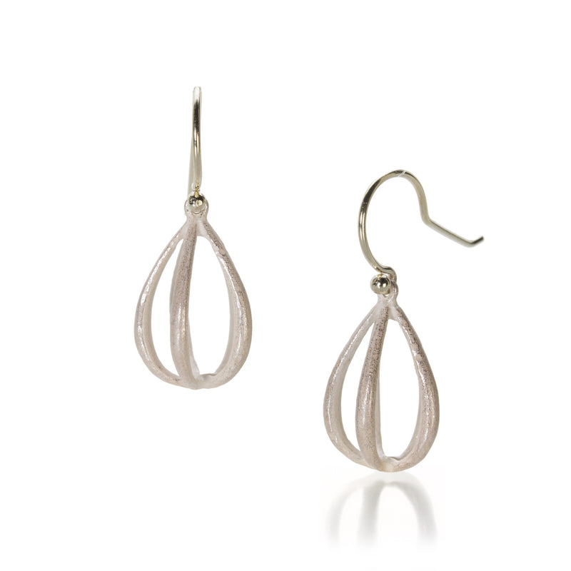 John Iversen Silver Apartment Drop Earrings | Quadrum Gallery