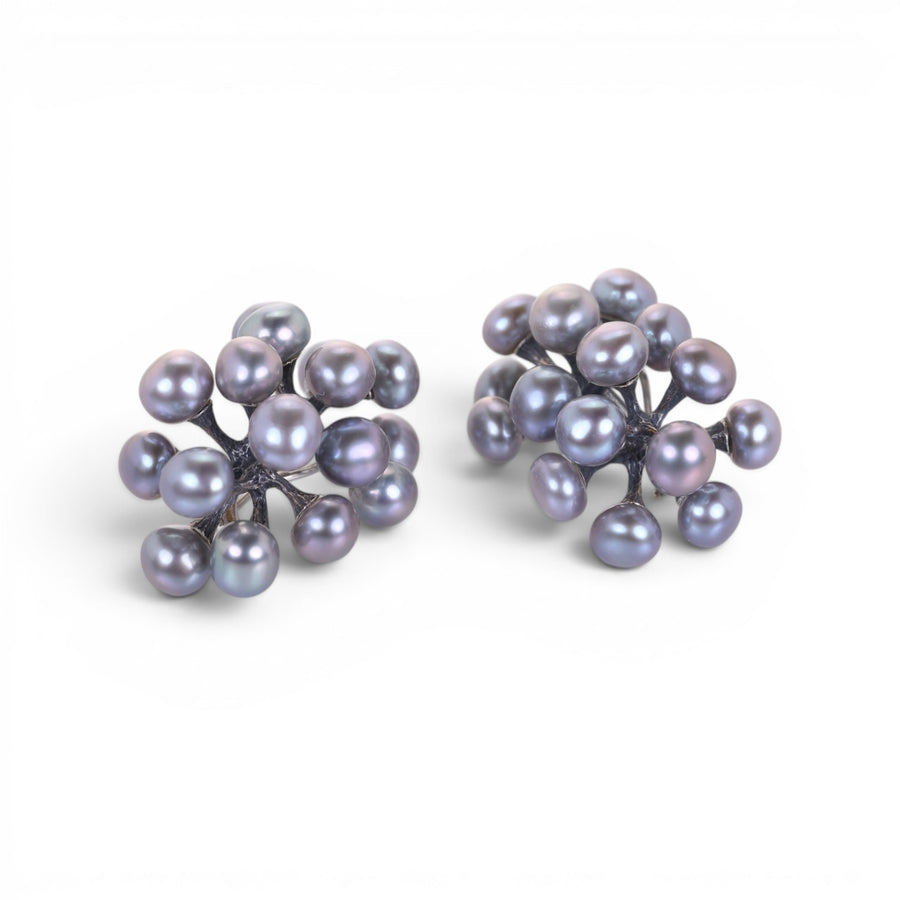John Iversen Double Freshwater Pearl Jacks Earrings | Quadrum Gallery
