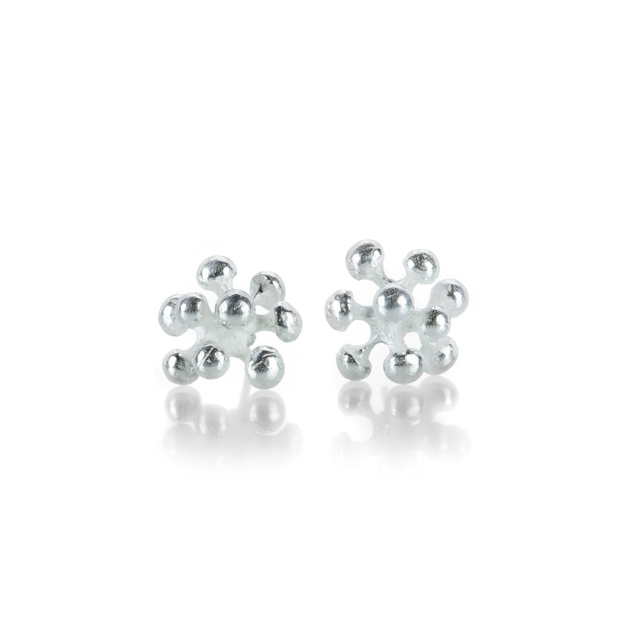John Iversen Sterling Silver Berry Ball Earrings | Quadrum Gallery