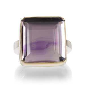 Jamie Joseph Square Amethyst Ring | Quadrum Gallery