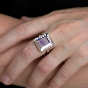 Jamie Joseph Square Amethyst Ring | Quadrum Gallery