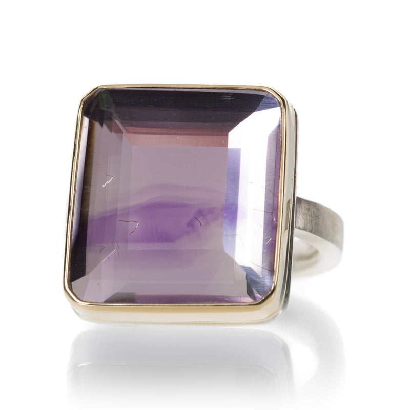 Jamie Joseph Square Amethyst Ring | Quadrum Gallery