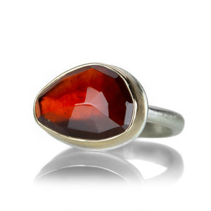 Jamie Joseph Asymmetrical Hessonite Garnet Ring | Quadrum Gallery