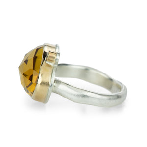 Jamie Joseph Rose Cut Teardrop Citrine Ring | Quadrum Gallery