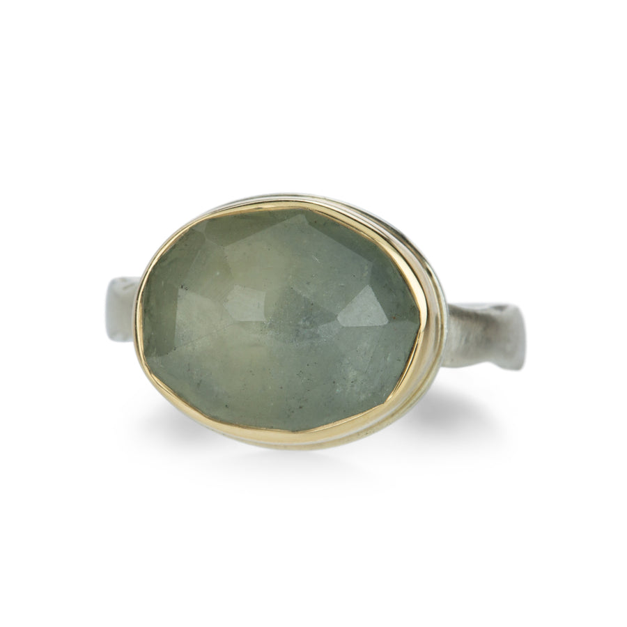 Jamie Joseph Oval Linen Sapphire Ring | Quadrum Gallery
