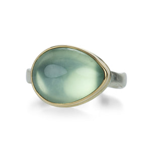 Jamie Joseph Smooth Prehnite Ring | Quadrum Gallery