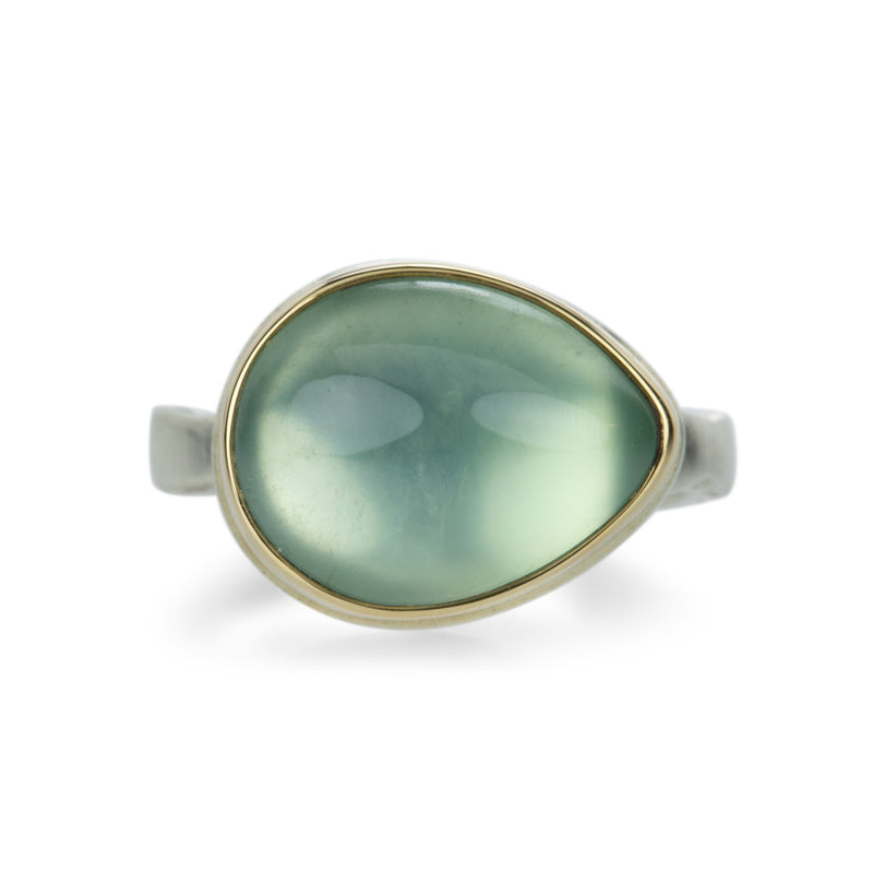 Jamie Joseph Smooth Prehnite Ring | Quadrum Gallery