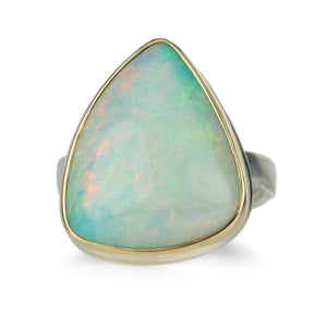 Jamie Joseph Triangular Australian Opal Ring | Quadrum Gallery