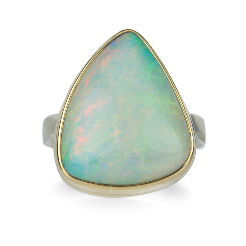 Jamie Joseph Triangular Australian Opal Ring | Quadrum Gallery