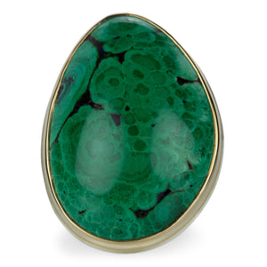 Jamie Joseph Morenci Malachite Ring | Quadrum Gallery