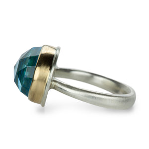 Jamie Joseph Rose Cut Sky Blue Topaz Ring | Quadrum Gallery