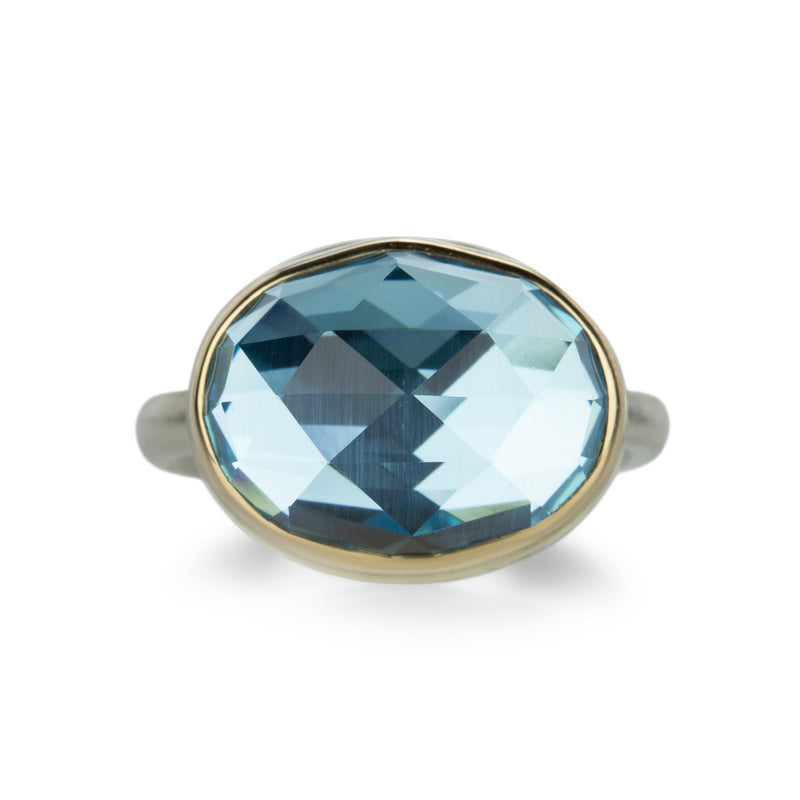 Jamie Joseph Rose Cut Sky Blue Topaz Ring | Quadrum Gallery