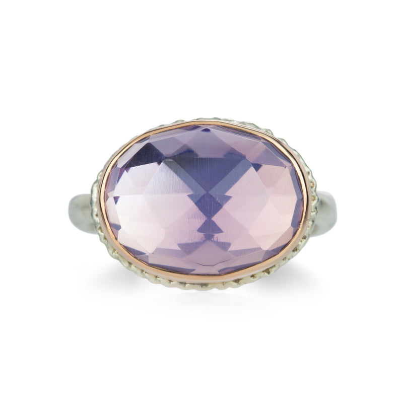 Jamie Joseph Oval Rose Cut Lavender Amethyst Ring | Quadrum Gallery