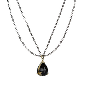 Jamie Joseph Black Onyx Locket Pendant Necklace | Quadrum Gallery