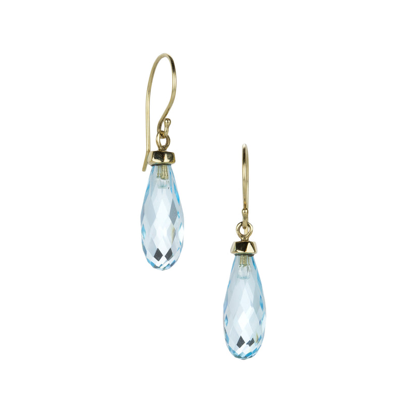 Jamie Joseph Sky Blue Topaz Bottle Drop Earrings | Quadrum Gallery