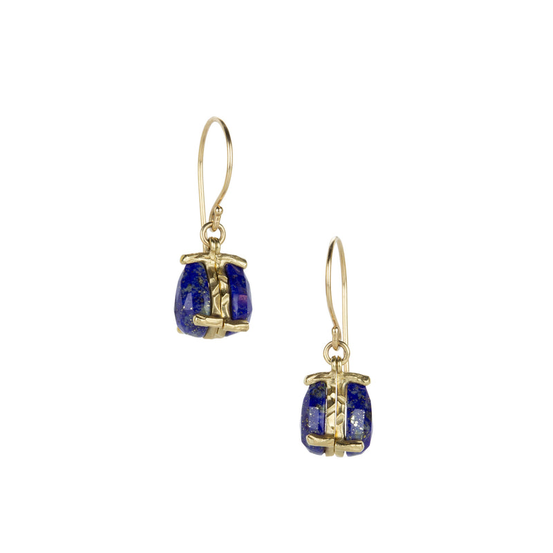 Jamie Joseph Lapis Twin Teardrop Earrings | Quadrum Gallery