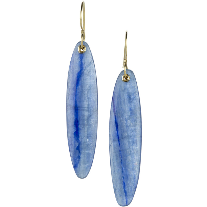 Jamie Joseph Smooth Oval Kyanite Earrings | Quadrum Gallery