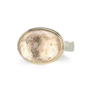 Jamie Joseph Inverted Morganite Ring | Quadrum Gallery