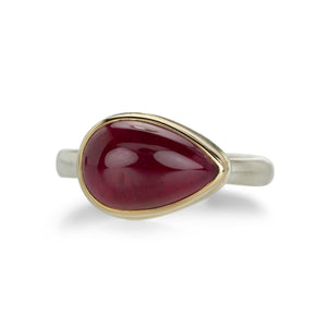 Jamie Joseph Teardrop African Ruby Ring | Quadrum Gallery