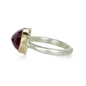 Jamie Joseph Oval Inverted African Ruby Ring | Quadrum Gallery